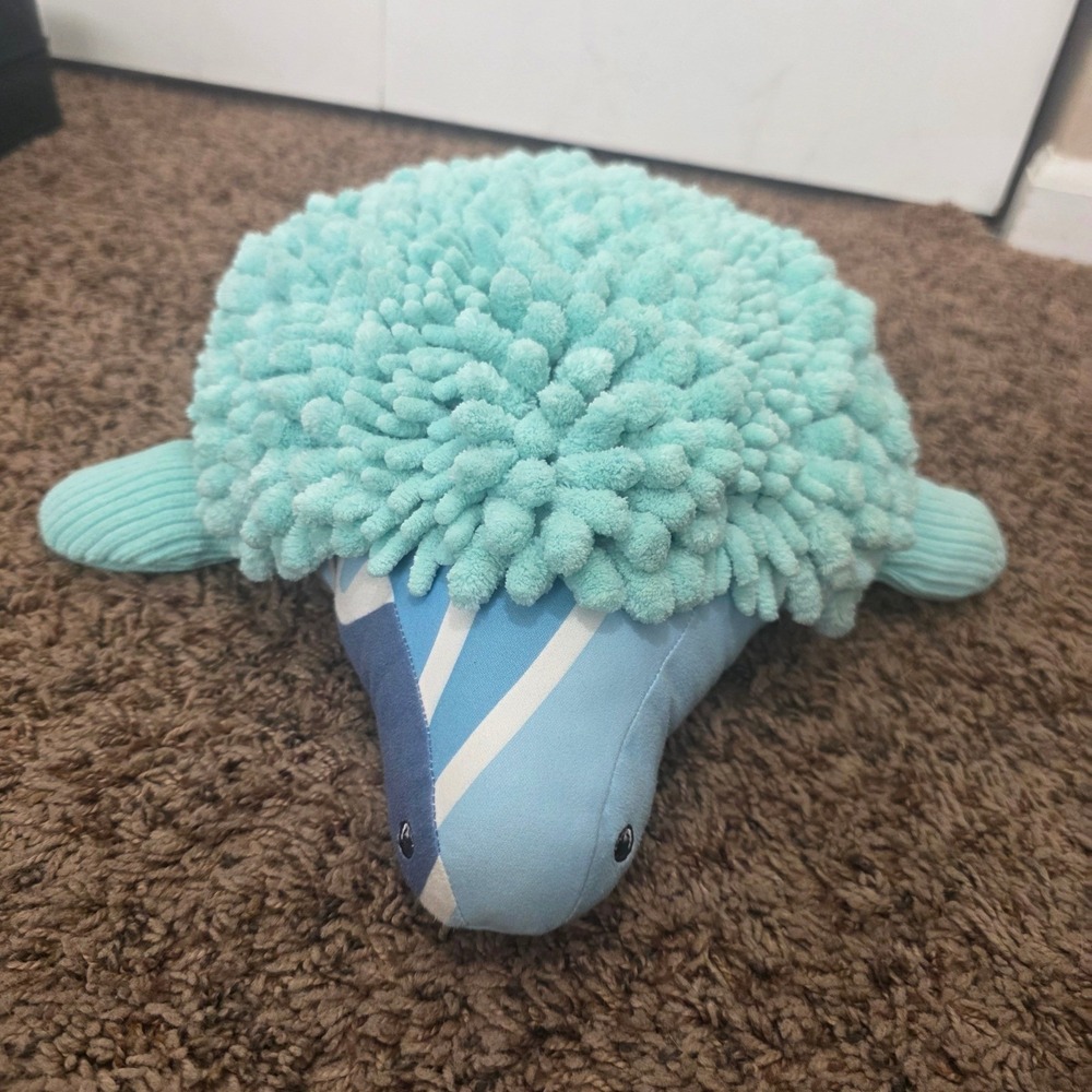 Norwex Sea Turtle Plush Toy Limited Edition Pet for a Cause Aqua Blue Sensory